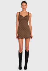 Amanda Uprichard Soho Skort Romper Mini Dress