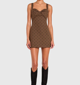 Amanda Uprichard Soho Skort Romper Mini Dress