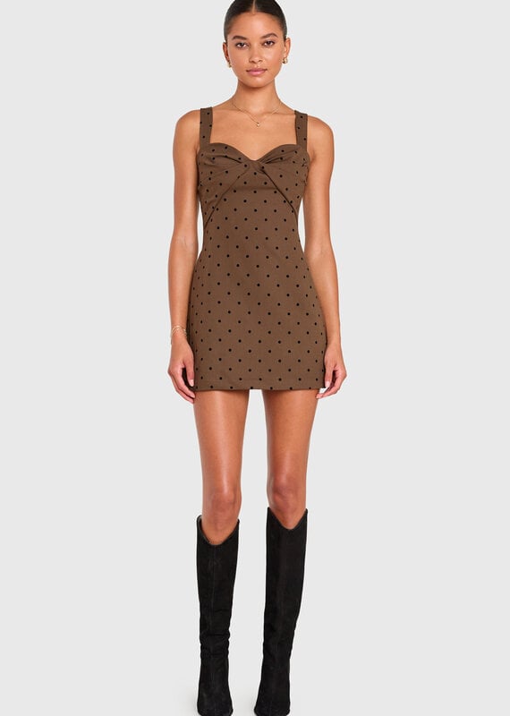 Amanda Uprichard Soho Skort Romper Mini Dress