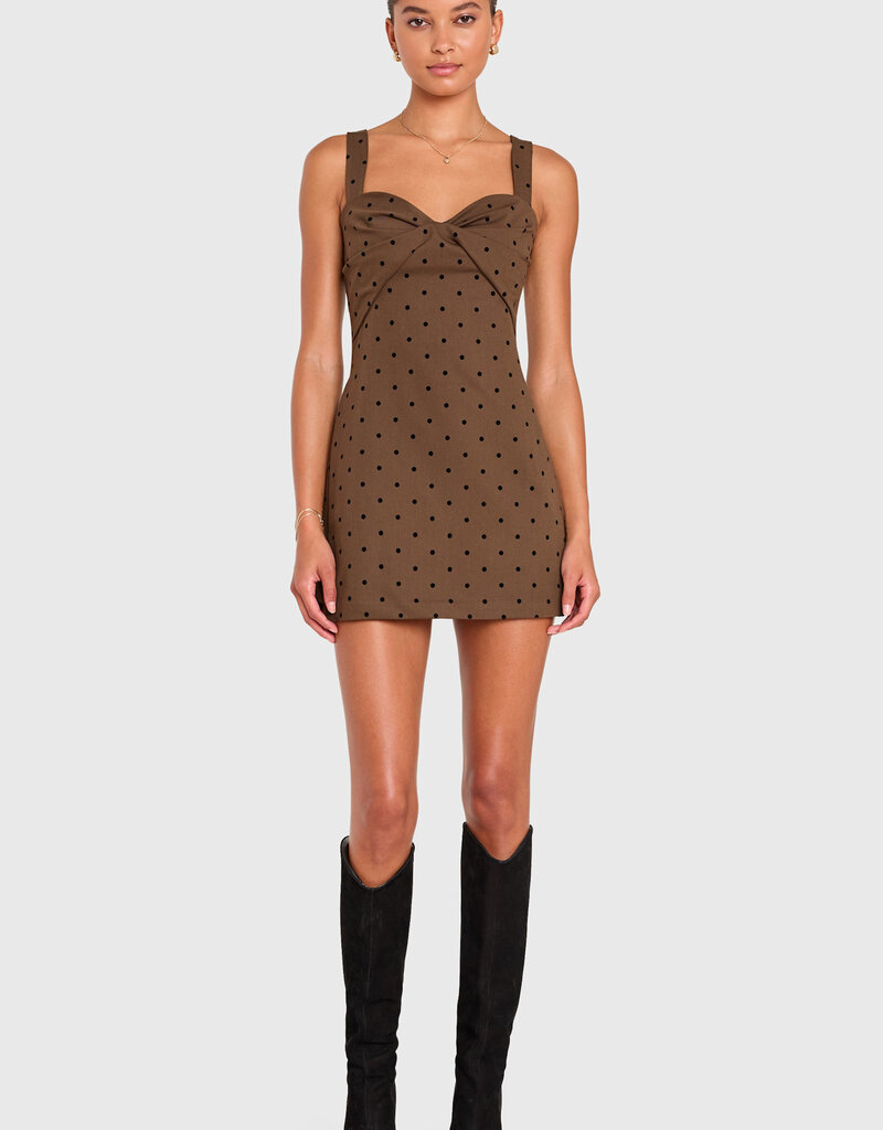 Amanda Uprichard Soho Skort Romper Mini Dress