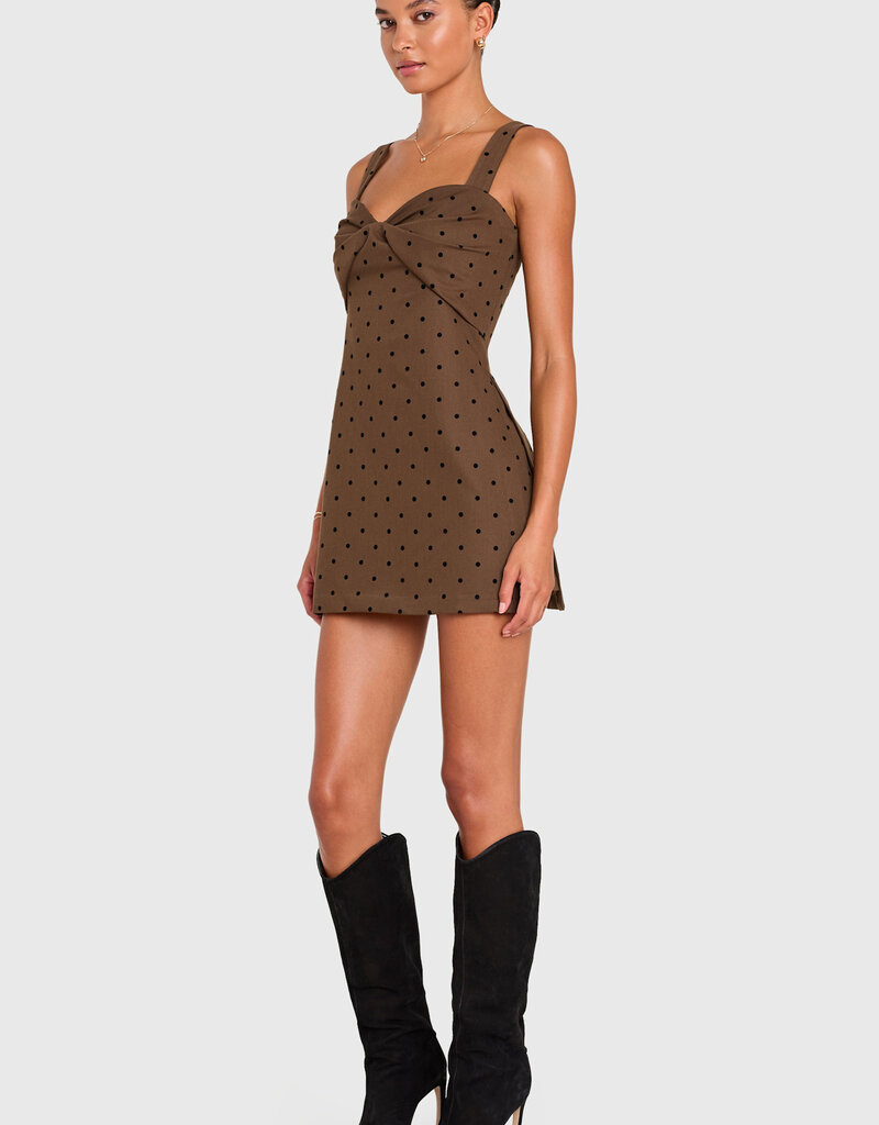 Amanda Uprichard Soho Skort Romper Mini Dress