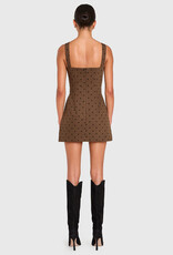 Amanda Uprichard Soho Skort Romper Mini Dress