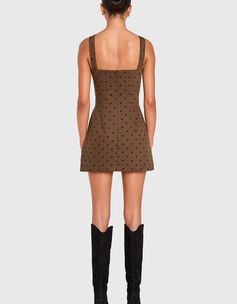 Amanda Uprichard Soho Skort Romper Mini Dress