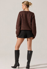 ASTR Jude Faux Suede Shorts