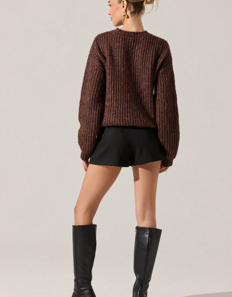 ASTR Jude Faux Suede Shorts