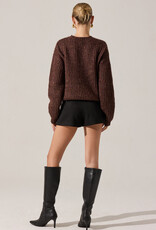 ASTR Jude Faux Suede Shorts