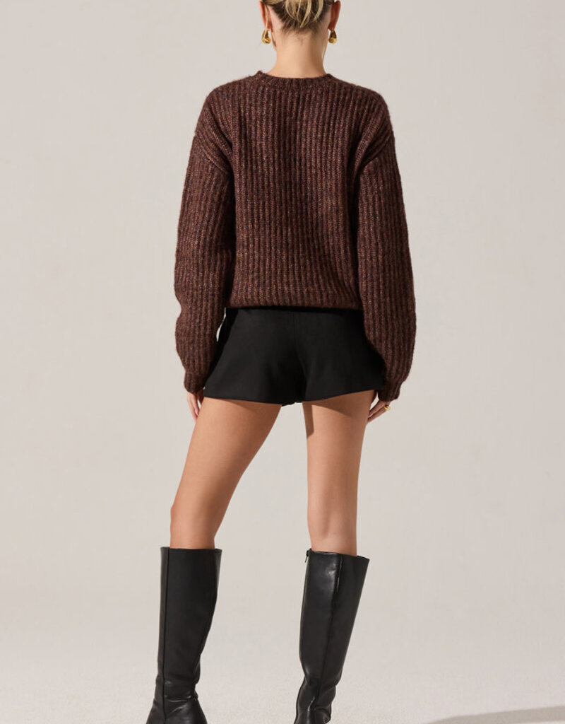 ASTR Jude Faux Suede Shorts