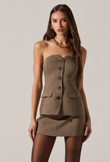 ASTR Milani Strapless Top