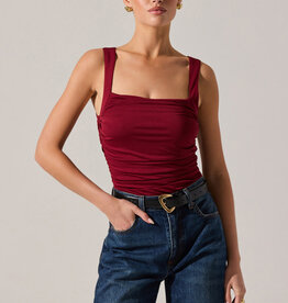 ASTR Voncile Ruched Bodysuit