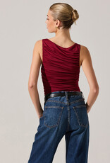 ASTR Voncile Ruched Bodysuit