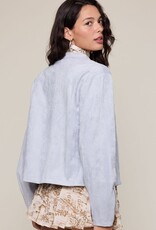 Caster Faux Suede Moto Jacket