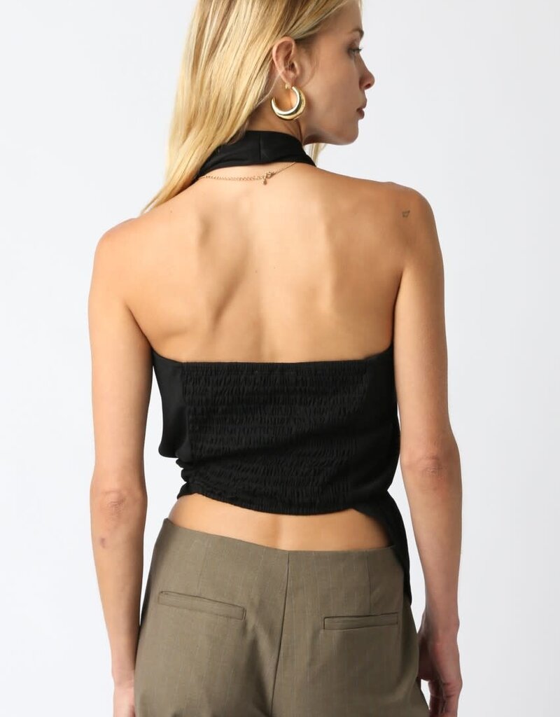 Aubrey Asymmetrical Halter Top
