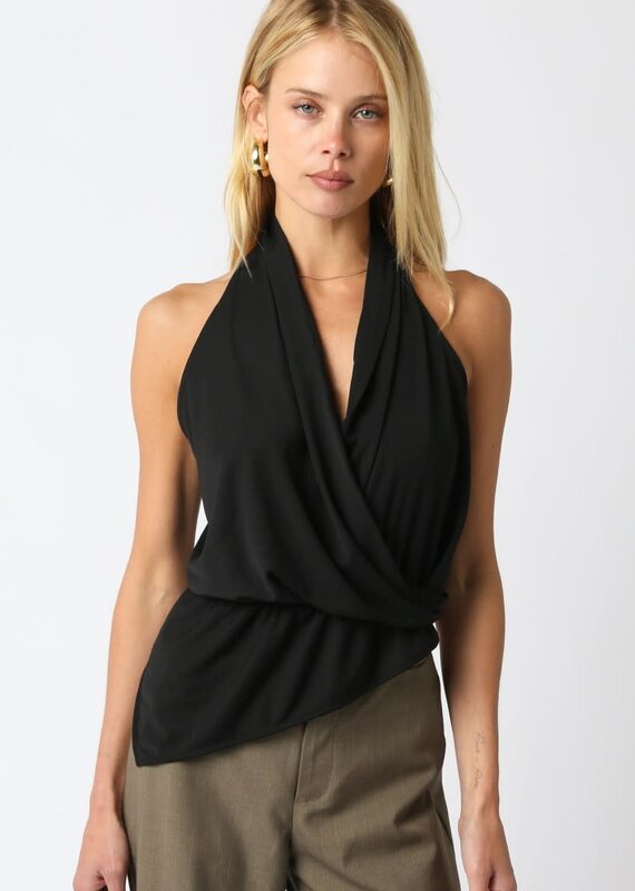 Aubrey Asymmetrical Halter Top