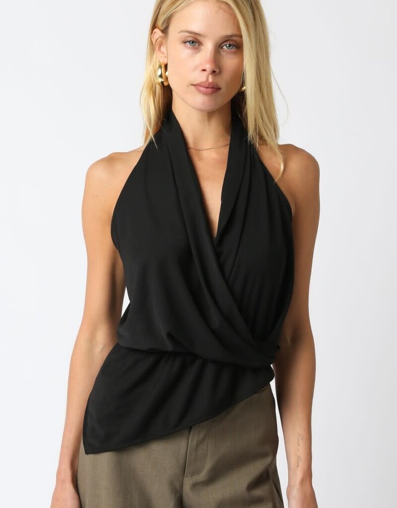Aubrey Asymmetrical Halter Top