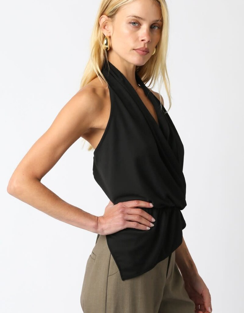 Aubrey Asymmetrical Halter Top