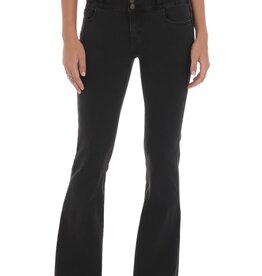 Lucy In The Sky Double Button Low Rise Flare Jeans