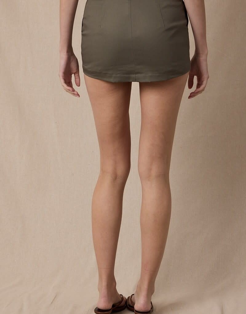 Corley Tailored Mini Skort Skirt