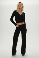 Frankies Bikinis Dawson Cloud Knit Fold Over Pant