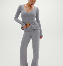 Frankies Bikinis Dawson Cloud Knit Fold Over Pant