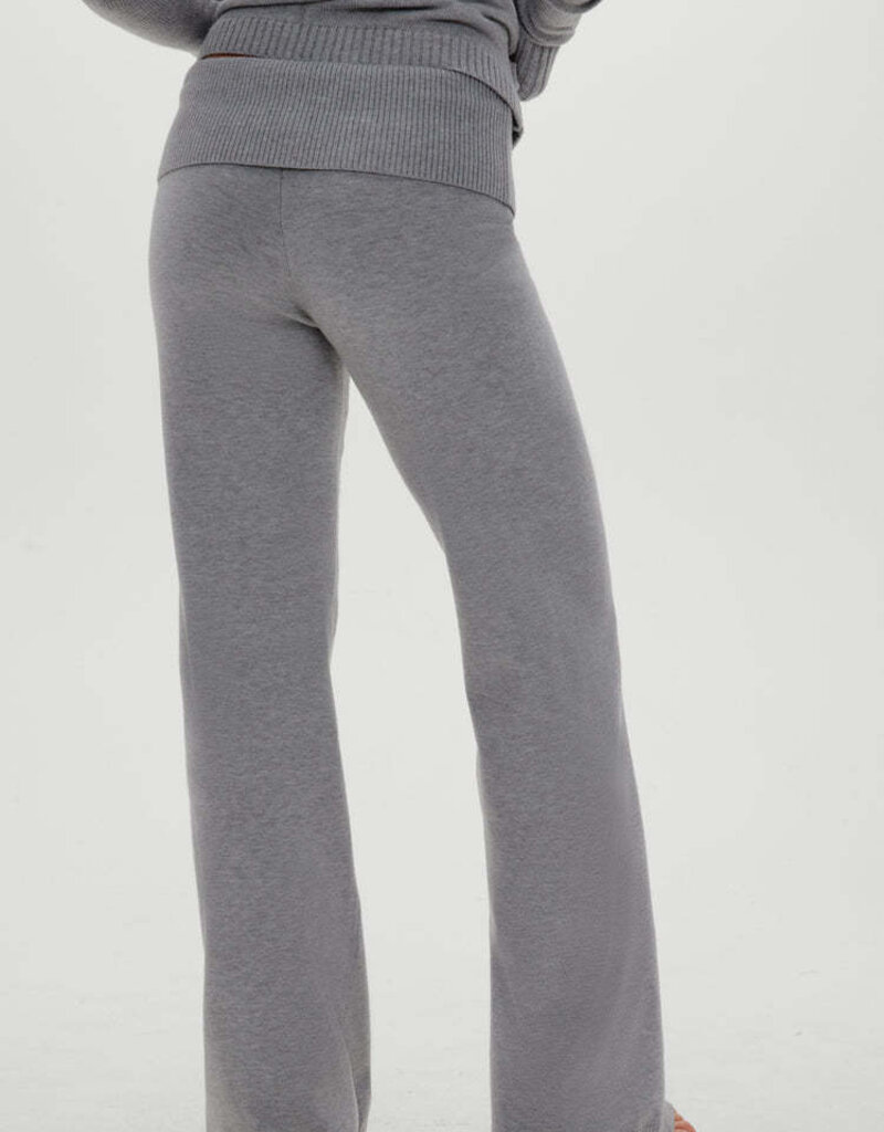 Frankies Bikinis Dawson Cloud Knit Fold Over Pant