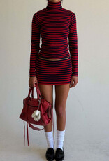 Frankies Bikinis Marialla Ribbed Knit Mini Skort