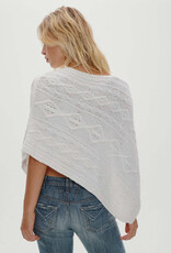 Frankies Bikinis Aspen Cable Knit Poncho