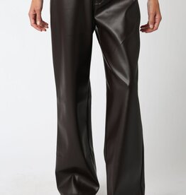 Sasha Faux Leather Pants