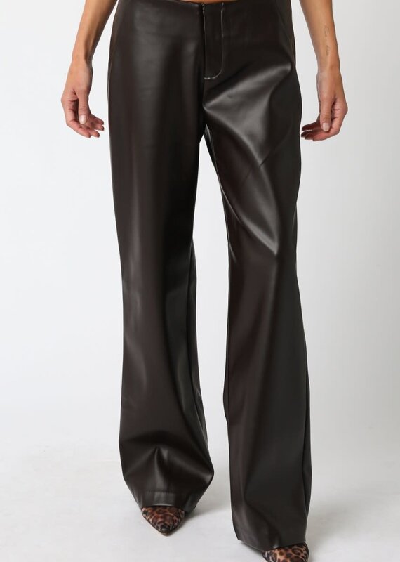 Sasha Faux Leather Pants
