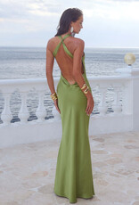Chara Low Cross Back Maxi Dress