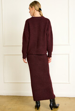 Hart Sweater Midi Skirt