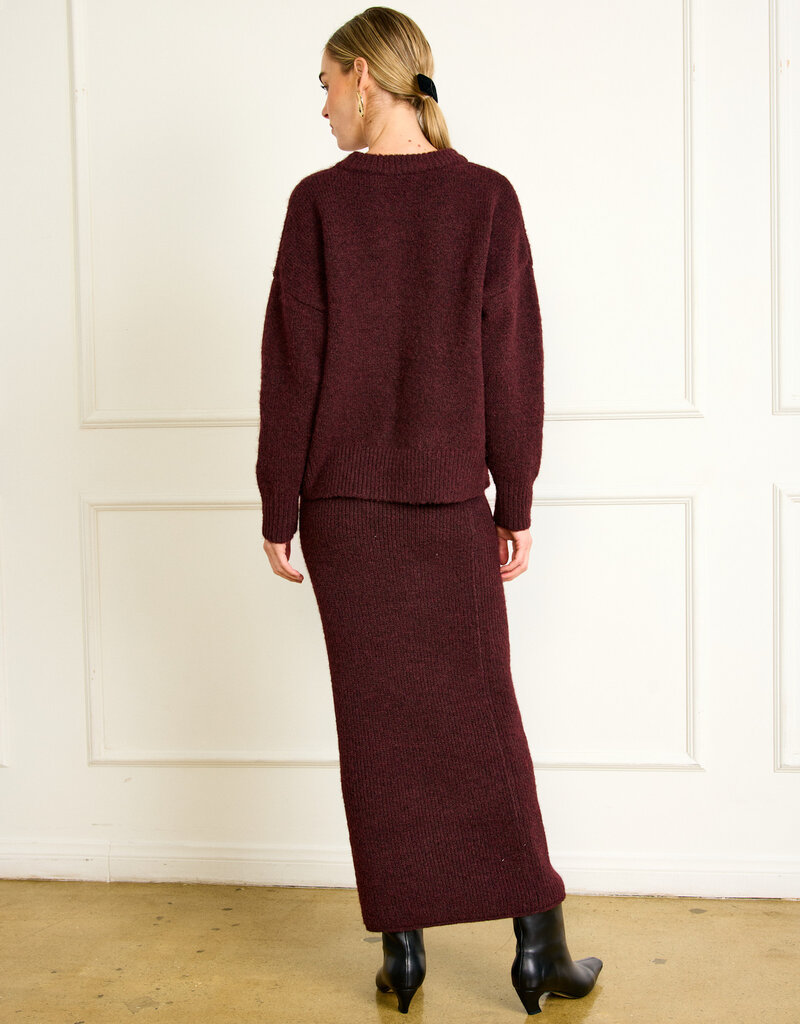 Hart Sweater Midi Skirt