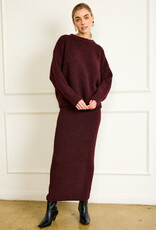 Hart Sweater Midi Skirt