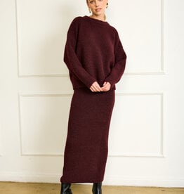 Hart Sweater Midi Skirt