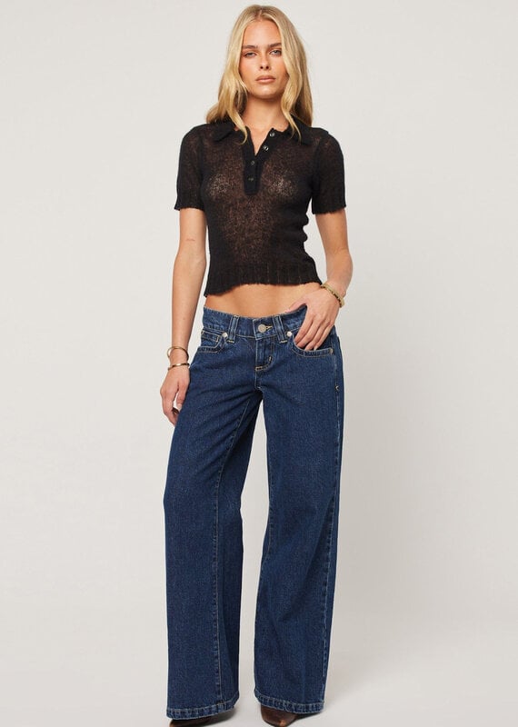 Abrand Jeans 00 Super Low Rise Wide Leg Tara Jeans