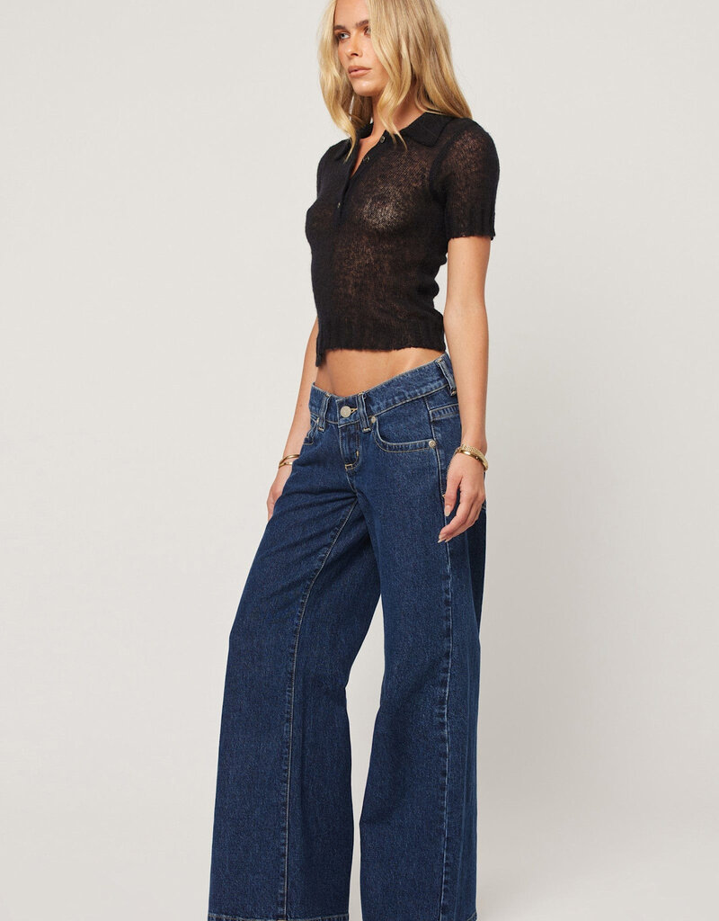 Abrand Jeans 00 Super Low Rise Wide Leg Tara Jeans