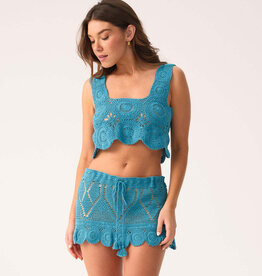 PQ Swim Aria Crochet Crop Top