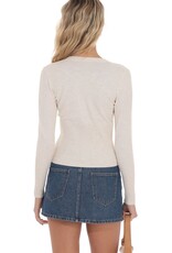 Lucy In The Sky Cinched Knit Cardigan