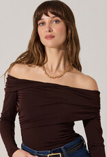 Datia Ruched Off Shoulder Top