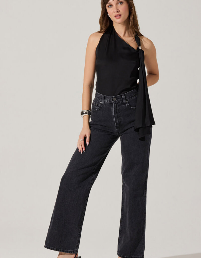 ASTR Alyx Asymmetrical Halter Top