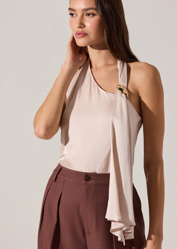 ASTR Alyx Asymmetrical Halter Top