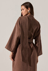 Elaxi Longline Wrap Scarf Coat
