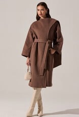 Elaxi Longline Wrap Scarf Coat