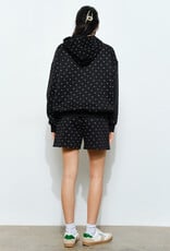 Polka Dot Oversized Hoodie Sweatshirt