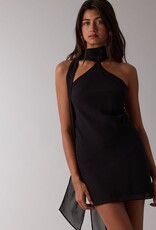 Hollin Scarf Neck Mini Dress