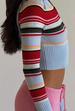 Frankies Bikinis Aimee Zip Up Cloud Knit Hoodie