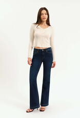 The Heartbreaker Mid Rise Flare Jeans