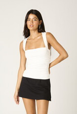 Simple Mini Skirt With Subtle Side Slit