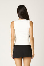 Simple Mini Skirt With Subtle Side Slit
