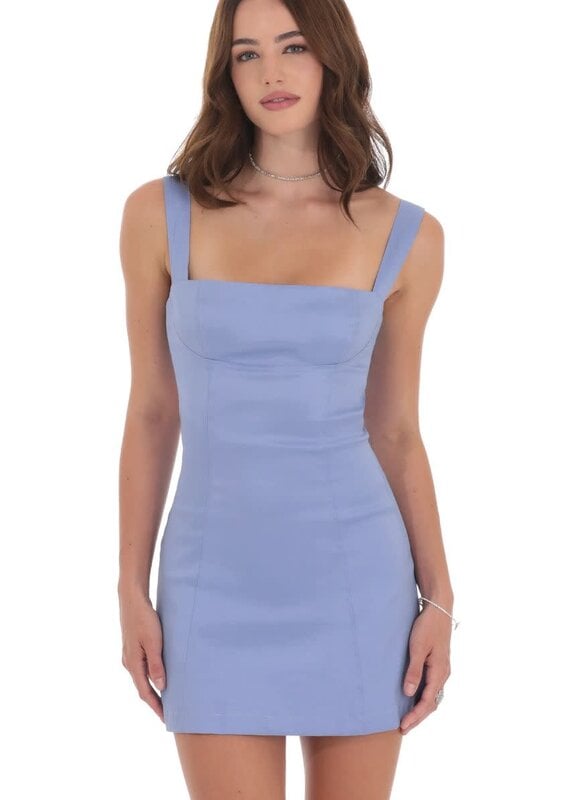 Lucy In The Sky Back Bow Bodycon Mini Dress