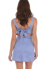 Lucy In The Sky Back Bow Bodycon Mini Dress